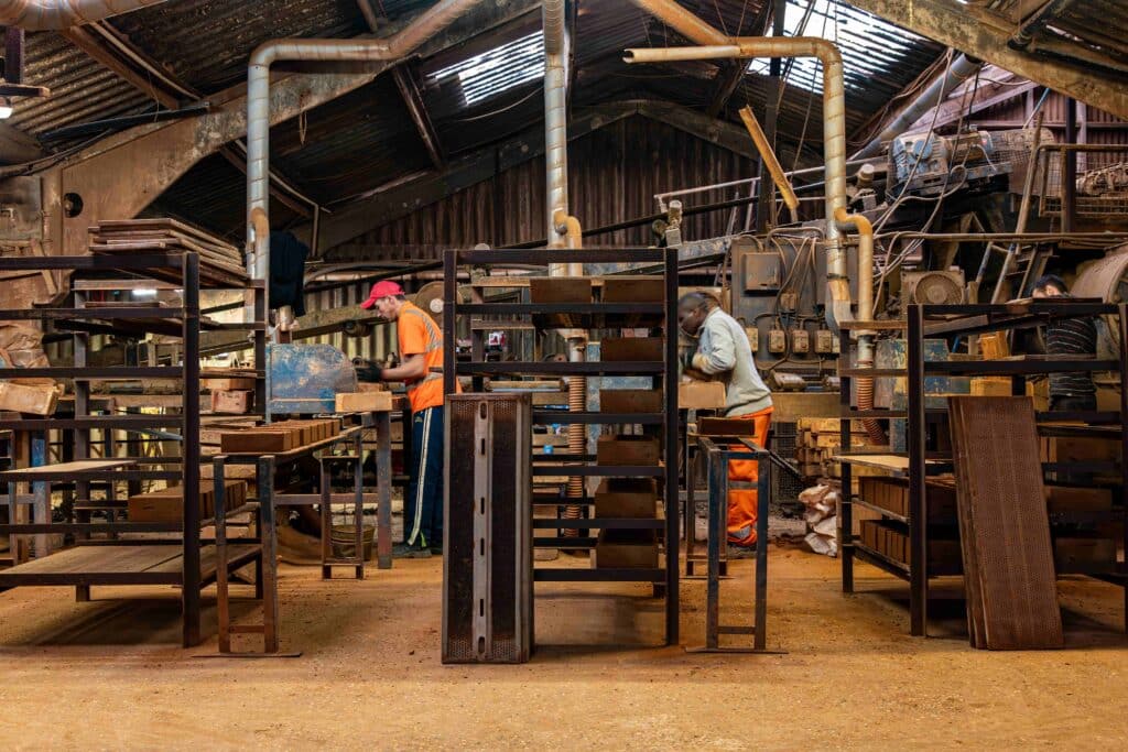 Brick Manufacturers Producing Bricks At Sussex Handmade Brick Works