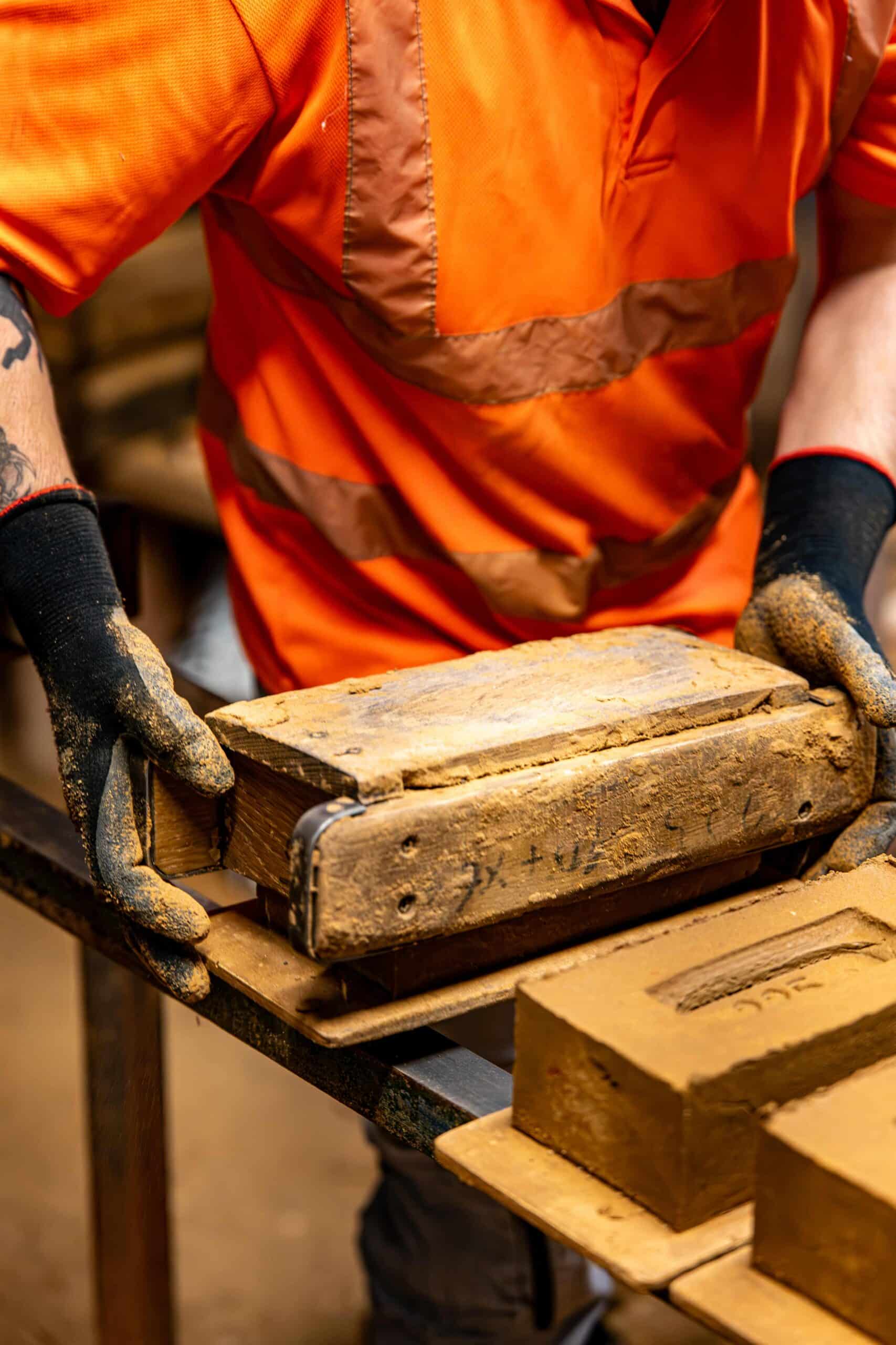 Hand Moulding | Brick Making Process | Sussex Brick